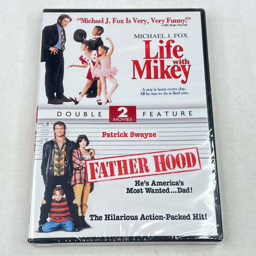 New Life With Mikey & Father Hood Comedy Double Feature DVD